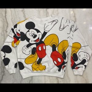 All over Print Mickey Mouse Sweater